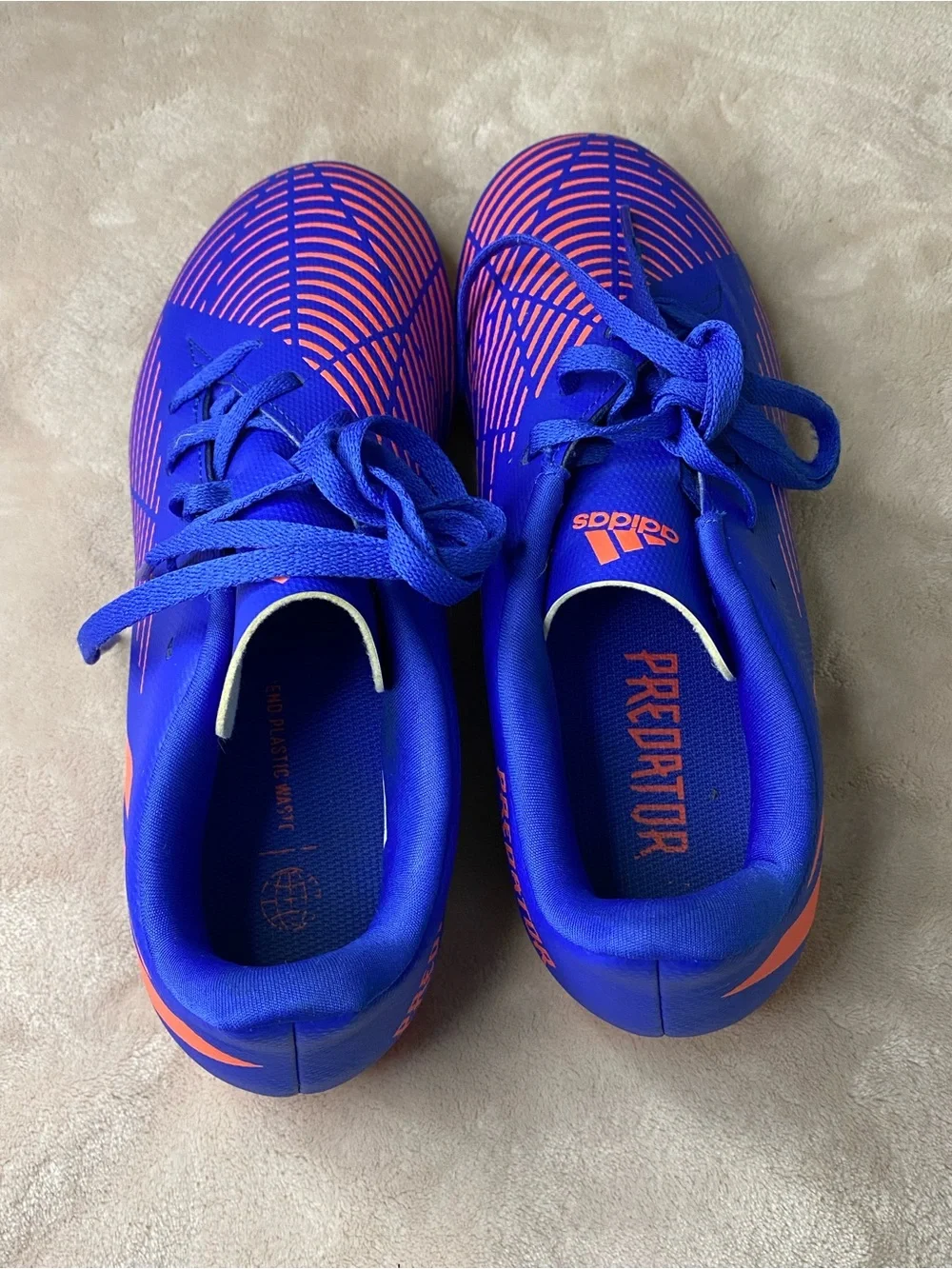 Adidas Soccer Cleats Predator Kids Shoes Size 5.5